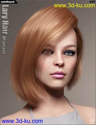 3D打印模型OOT Hairblending 2.0 Texture XPansion for Lary Hair的图片