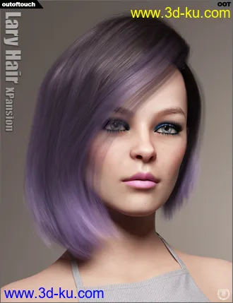 3D打印模型OOT Hairblending 2.0 Texture XPansion for Lary Hair的图片