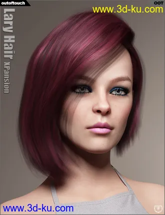 3D打印模型OOT Hairblending 2.0 Texture XPansion for Lary Hair的图片