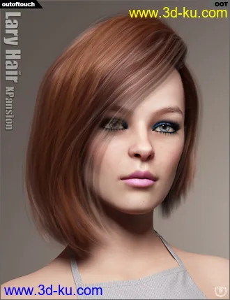 3D打印模型OOT Hairblending 2.0 Texture XPansion for Lary Hair的图片