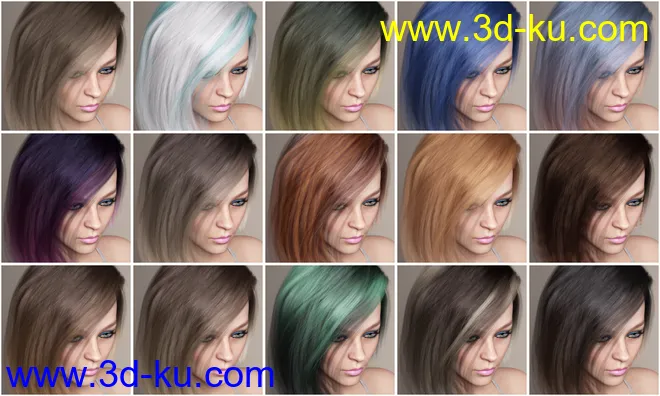 OOT Hairblending 2.0 Texture XPansion for Lary Hair模型的图片15