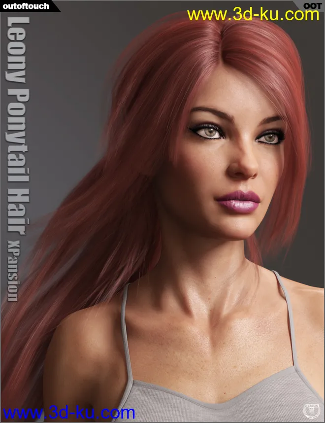 OOT Hairblending 2.0 Texture XPansion for Leony Wet & Dry Ponytail Hair模型的图片19