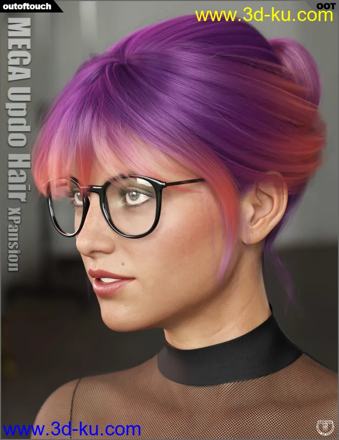 OOT Hairblending 2.0 Texture XPansion for MEGA Updo Hair模型的图片13