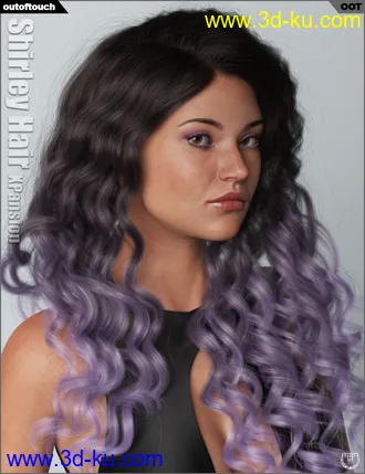 3D打印模型OOT Hairblending 2.0 Texture XPansion for Shirley Hair的图片