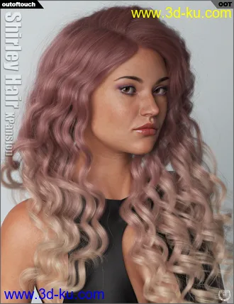 3D打印模型OOT Hairblending 2.0 Texture XPansion for Shirley Hair的图片