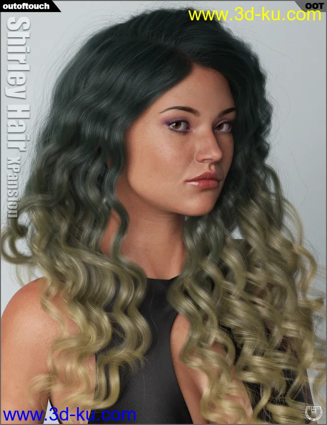 OOT Hairblending 2.0 Texture XPansion for Shirley Hair模型的图片11
