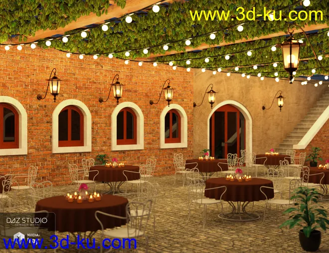 Open Air Cafe模型的图片5