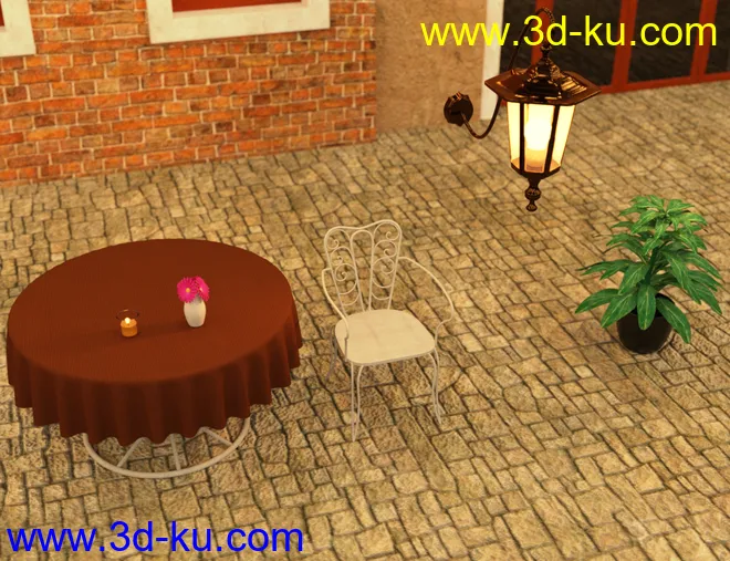 Open Air Cafe模型的图片8