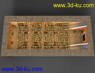 3D打印模型Open Air Cafe的图片