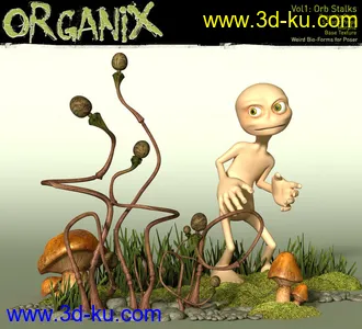 3D打印模型Organix - Orb Stalks的图片