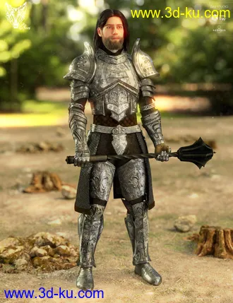 3D打印模型Orlean's Armor for Genesis 8 Male(s)的图片