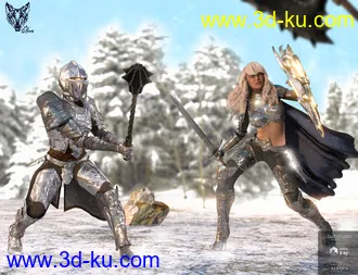 3D打印模型Orlean's Armor for Genesis 8 Male(s)的图片