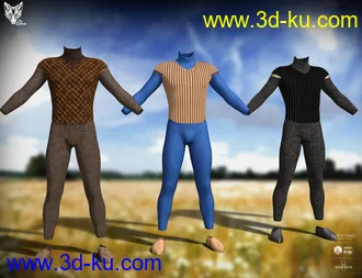 3D打印模型Orlean's Armor for Genesis 8 Male(s)的图片
