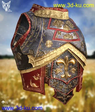 3D打印模型Orlean's Armor for Genesis 8 Male(s)的图片