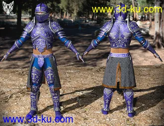 3D打印模型Orlean's Armor for Genesis 8 Male(s)的图片