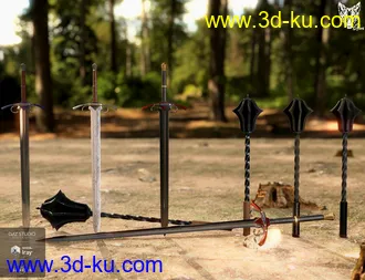 3D打印模型Orlean's Armor for Genesis 8 Male(s)的图片