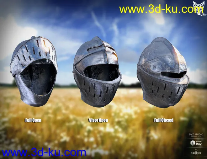 Orlean's Armor for Genesis 8 Male(s)模型的图片16