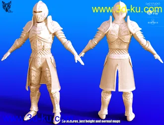 3D打印模型Orlean's Armor for Genesis 8 Male(s)的图片