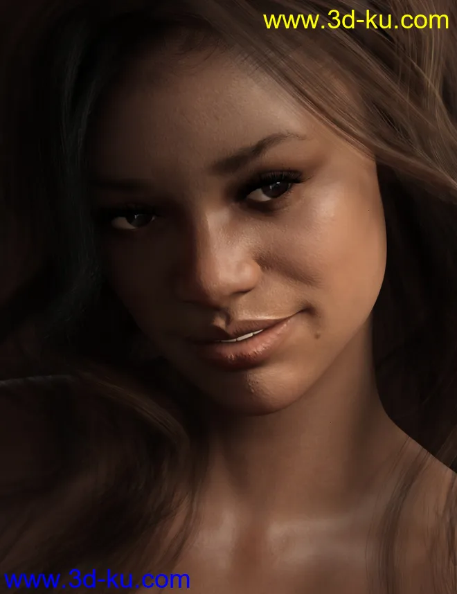 Oshun For Genesis 8 Female模型的图片4