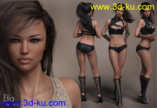 P3D Eva 8 Enhanced Morphs模型的图片2
