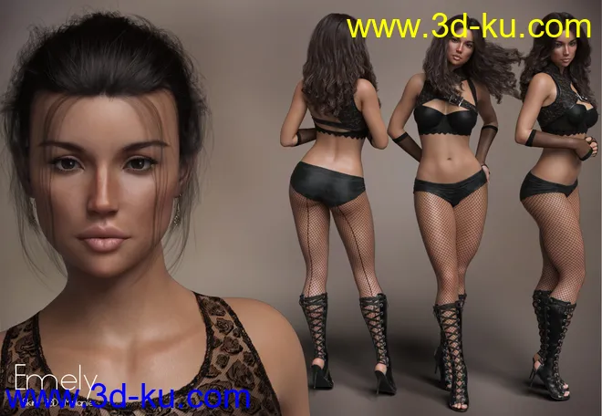 P3D Eva 8 Enhanced Morphs模型的图片3