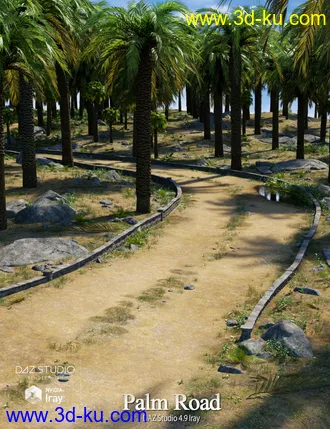 3D打印模型Palm Road的图片