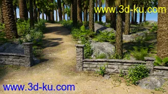 3D打印模型Palm Road的图片