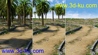 3D打印模型Palm Road的图片