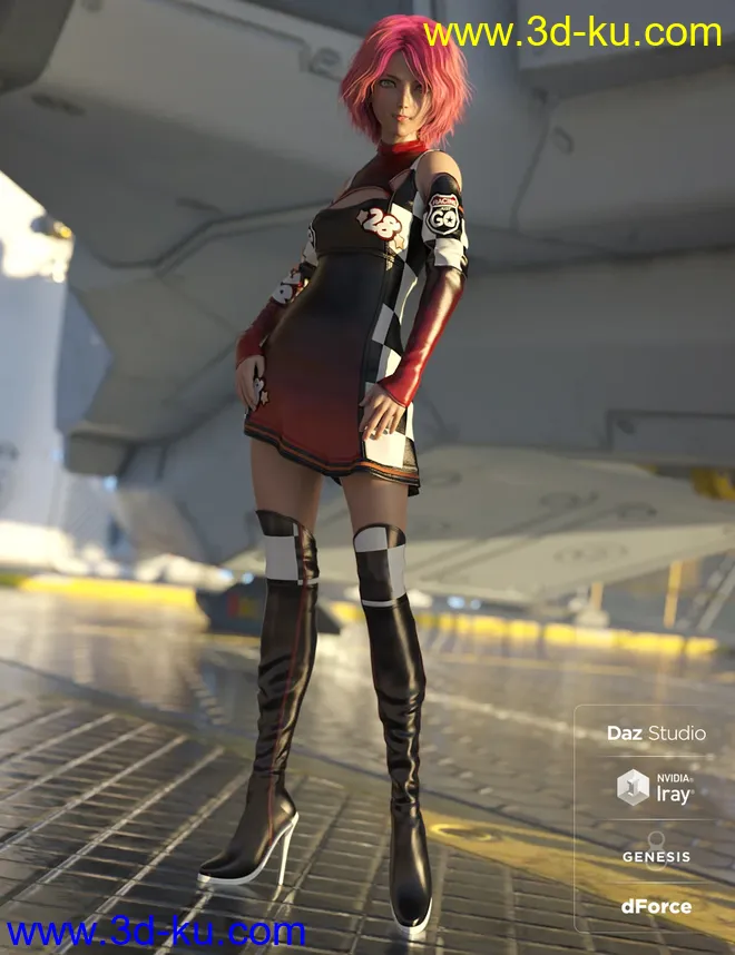 Panther Outfit Textures模型的图片2