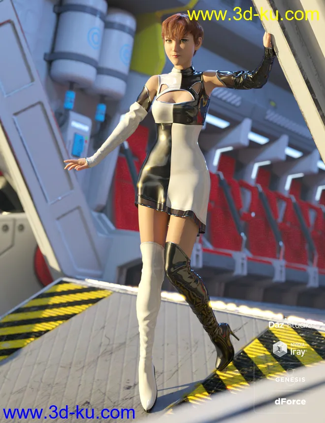 Panther Outfit Textures模型的图片3