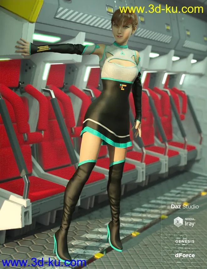 Panther Outfit Textures模型的图片5