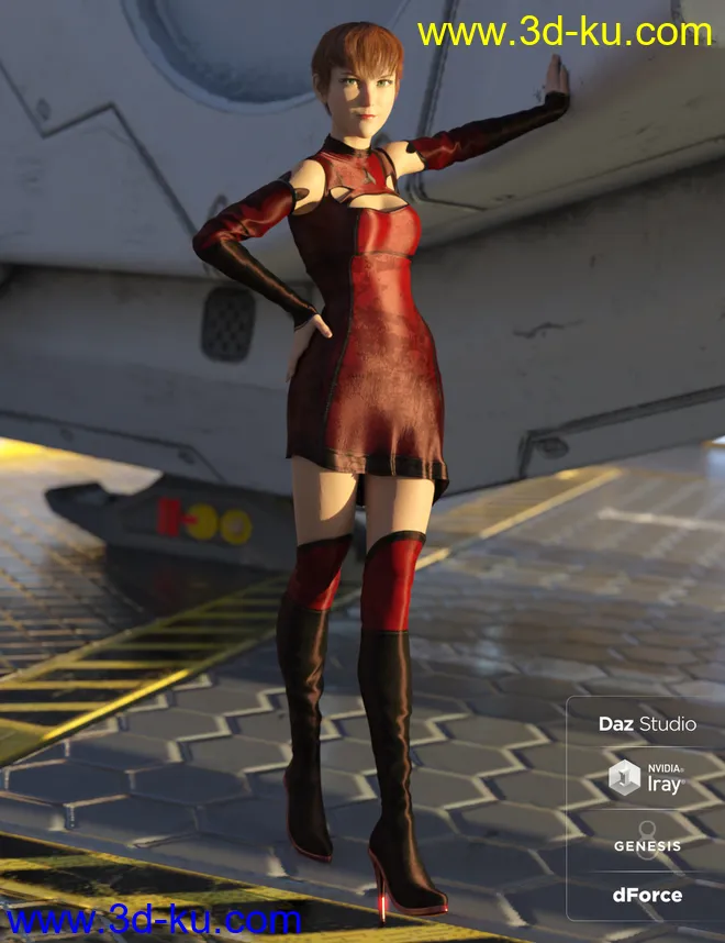 Panther Outfit Textures模型的图片7