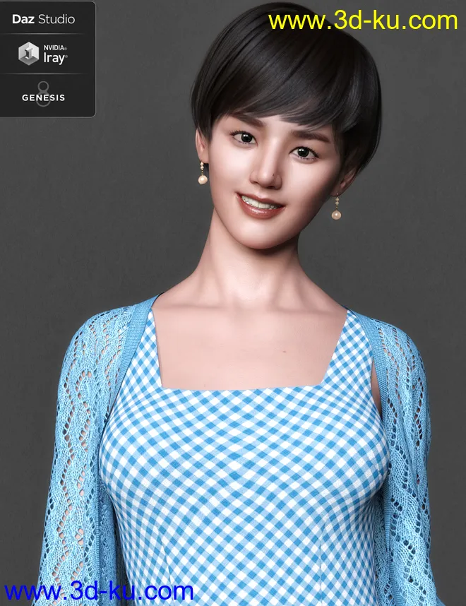 Park HD for Genesis 8 Female模型的图片7
