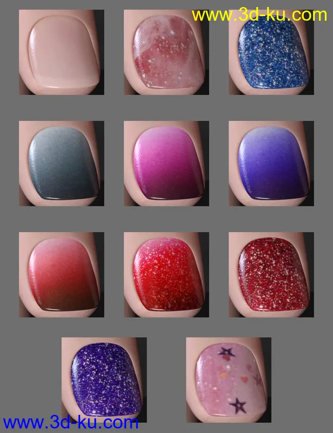 Park HD for Genesis 8 Female模型的图片9