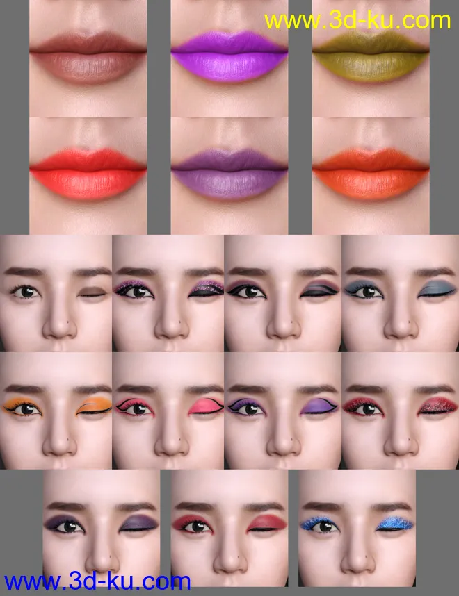 Park HD for Genesis 8 Female模型的图片10