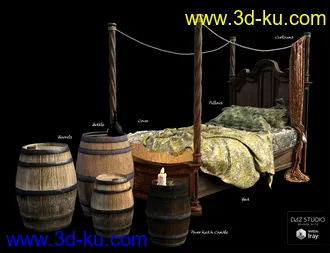 3D打印模型Pirate Cabin的图片