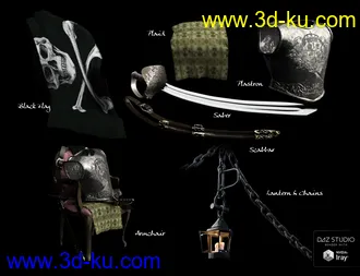 3D打印模型Pirate Cabin的图片