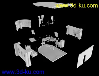 3D打印模型Pirate Cabin的图片