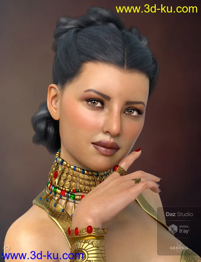 Pix Prisha HD for Genesis 8 Female模型的图片4