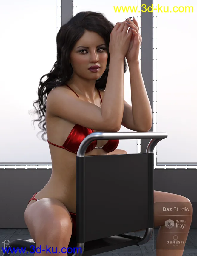 Pix Prisha HD for Genesis 8 Female模型的图片5