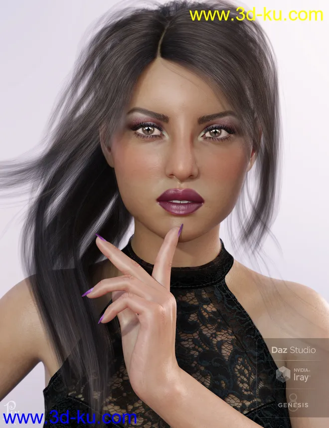 Pix Prisha HD for Genesis 8 Female模型的图片7