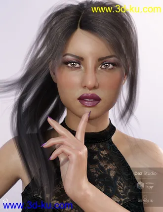 3D打印模型Pix Prisha HD for Genesis 8 Female的图片