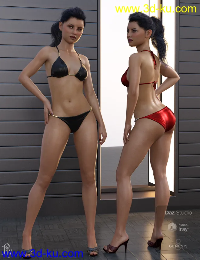 Pix Prisha HD for Genesis 8 Female模型的图片9