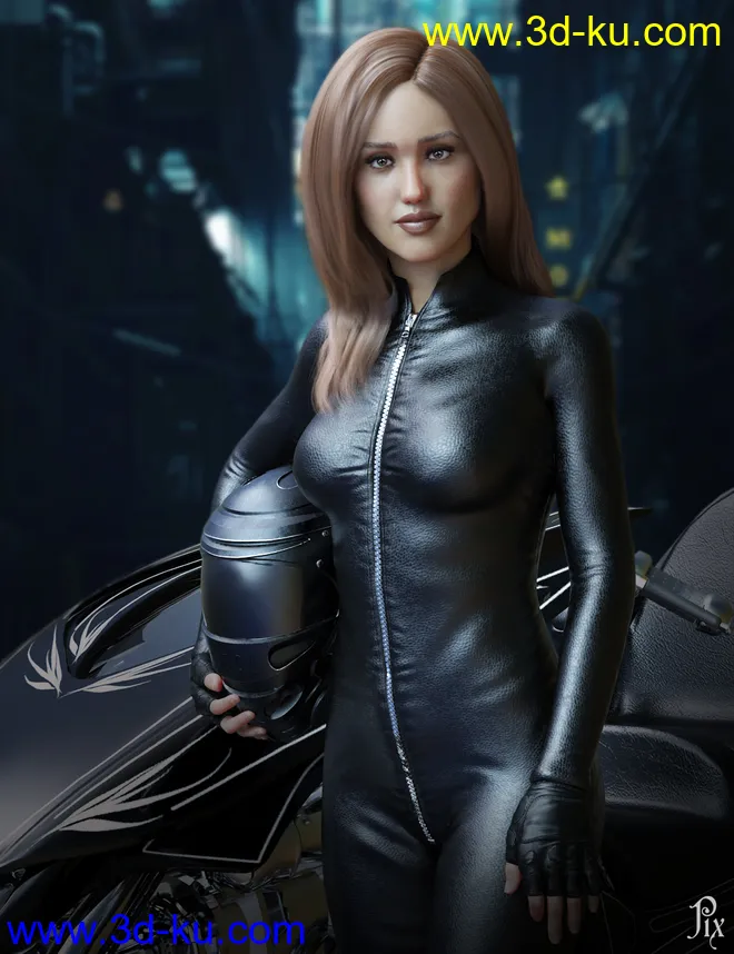 Pix Rayne HD for Genesis 8 Female模型的图片3