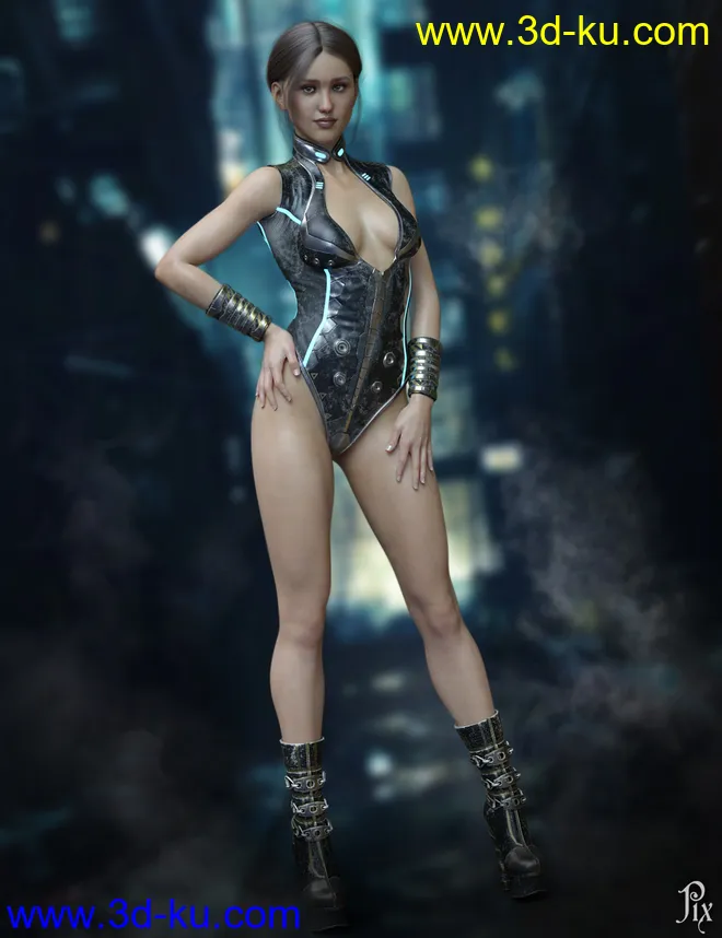 Pix Rayne HD for Genesis 8 Female模型的图片4