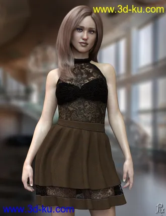 3D打印模型Pix Rayne HD for Genesis 8 Female的图片
