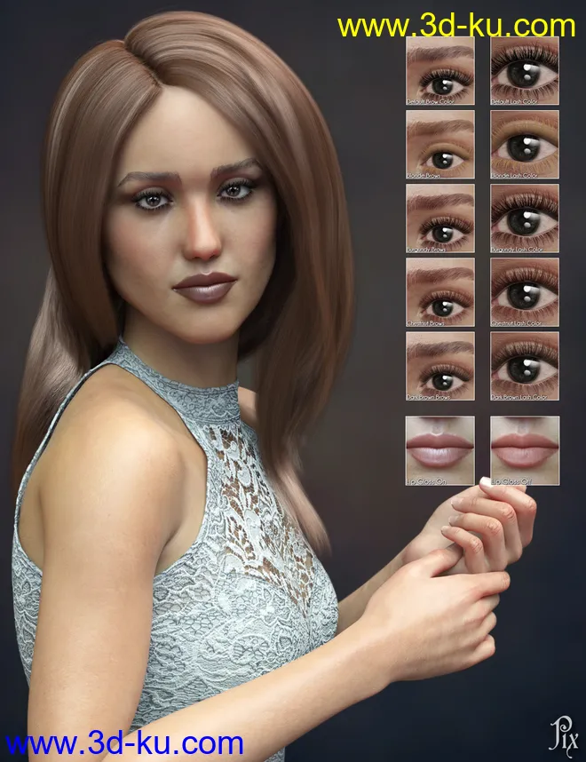 Pix Rayne HD for Genesis 8 Female模型的图片10