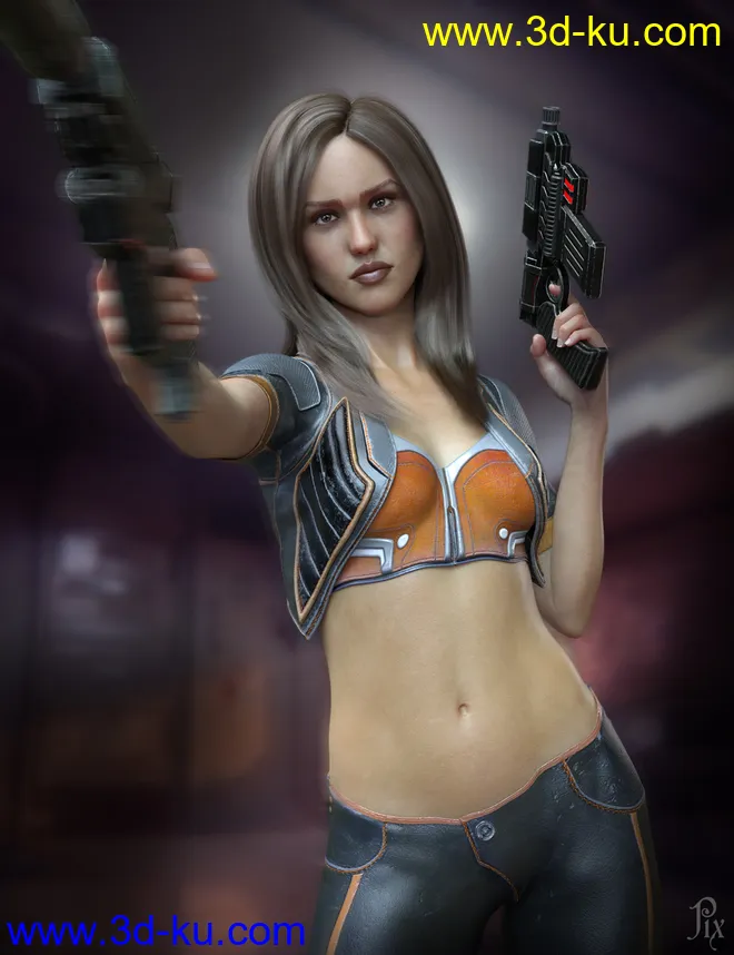 Pix Rayne HD for Genesis 8 Female模型的图片11