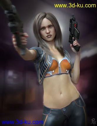 3D打印模型Pix Rayne HD for Genesis 8 Female的图片