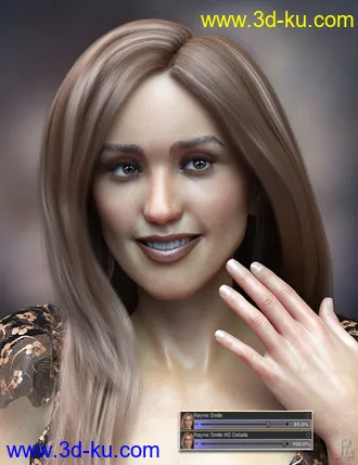 3D打印模型Pix Rayne HD for Genesis 8 Female的图片